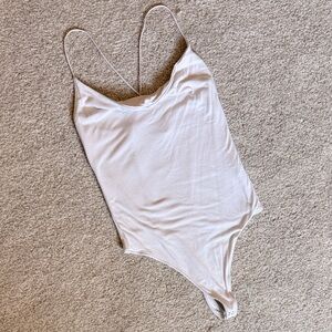 Abercrombie & Fitch Soft White Bodysuit